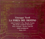 VERDI - Sanzogno - La forza del destino, opéra en quatre actes (version live  Roma, 29 - 9 - 1957