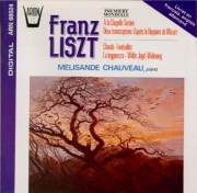 LISZT - Chauveau - A la Chapelle Sixtine (Allegri & Mozart), pour piano