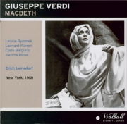 VERDI - Leinsdorf - Macbeth, opéra en quatre actes (version italienne) Live MET 21 - 2 - 1959