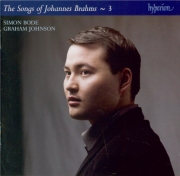 The Songs of Johannes Brahms Vol.3