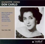 VERDI - Verchi - Don Carlo, opéra (version italienne) Live New York 15 - 4 - 1961
