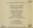 HAENDEL - Christophers - Messiah (Le Messie), oratorio HWV.56